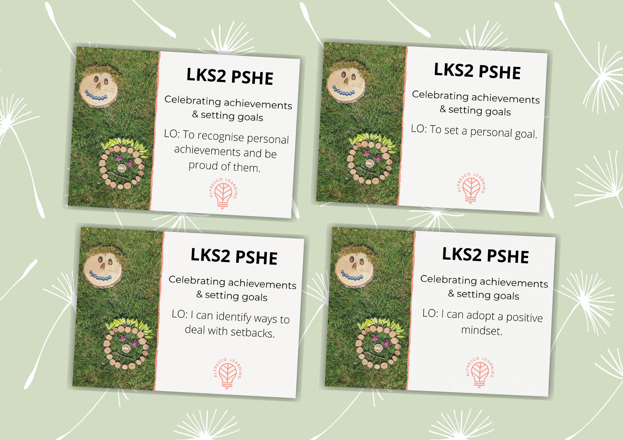 4 nature based lesson plans for teaching LKS2 PHSE outdoors