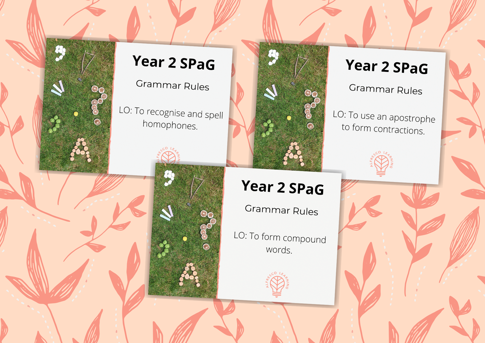 3 outdoor grammar lessons