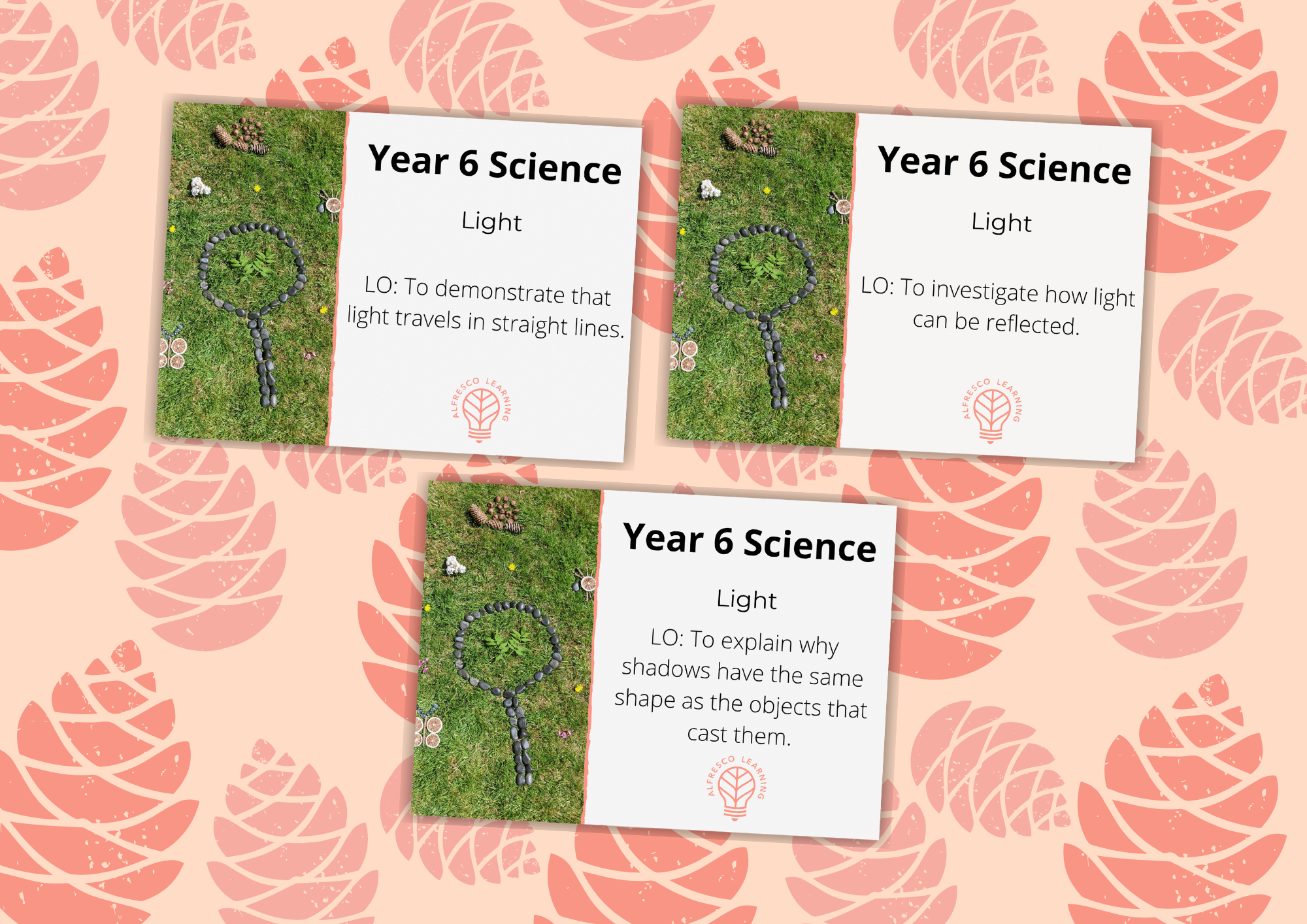 3 outdoor lesson plans for teaching light to Year 6