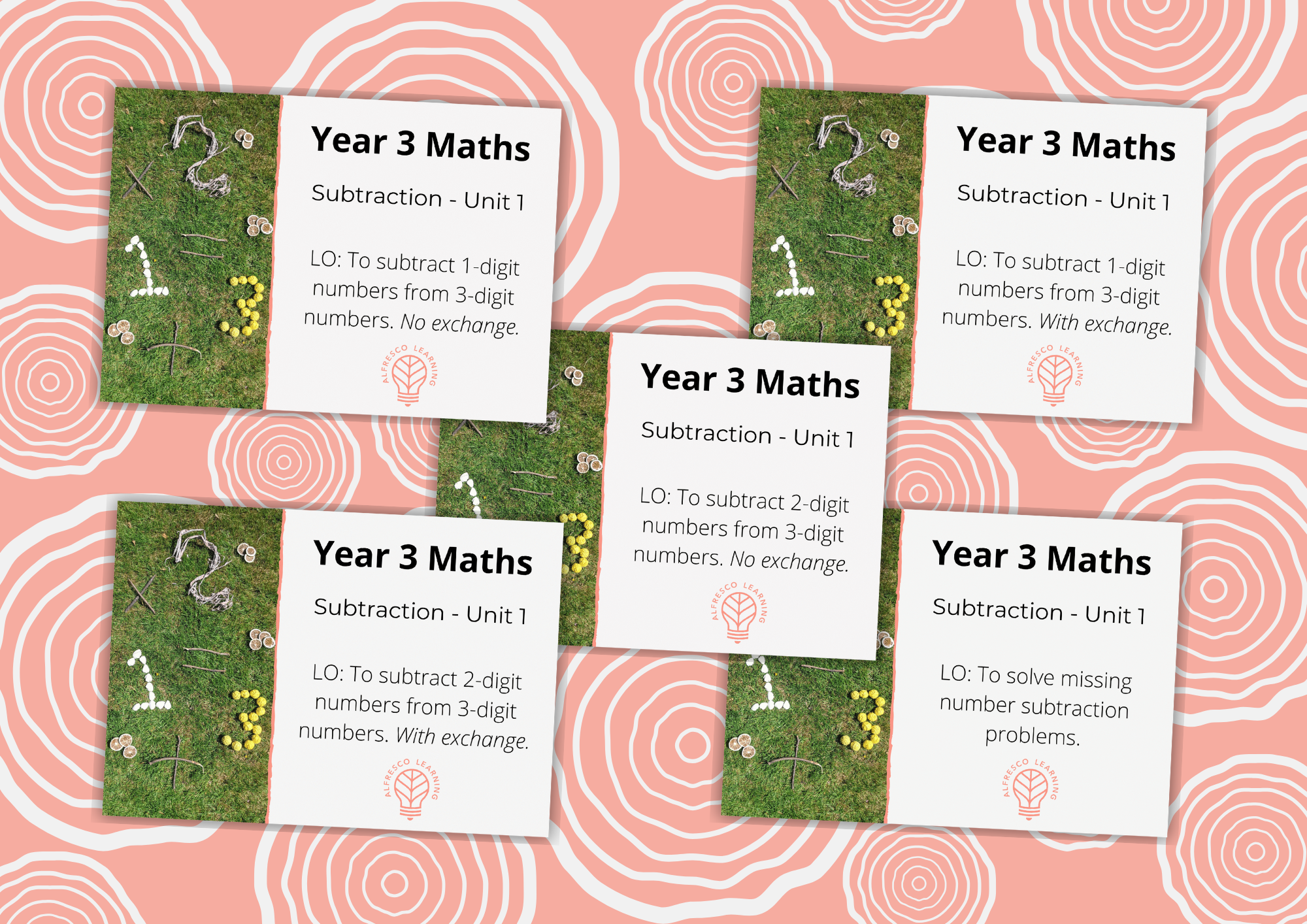 5 outdoor lesson plans for teaching subtraction to Year 3