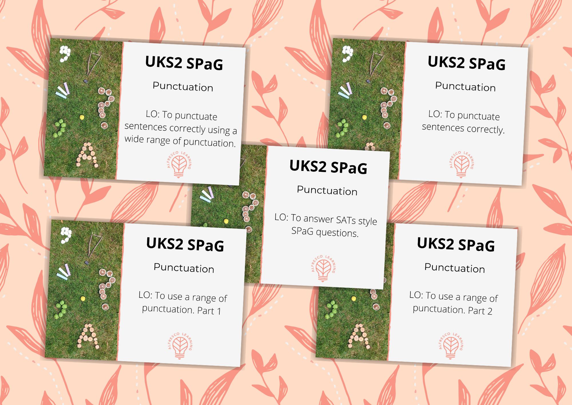 5 outdoor SPAG lessons for Upper Key Stage 2