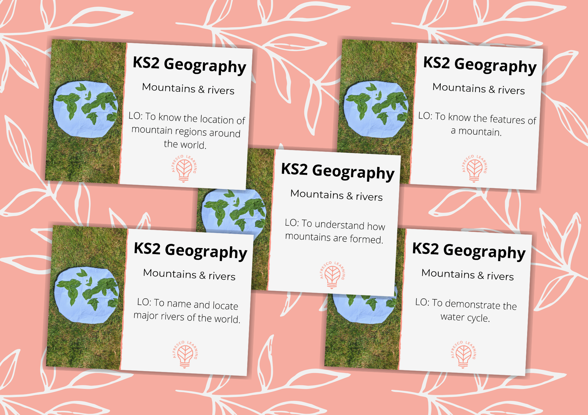 5 outdoor lesson plans for mountains and rivers in KS2 Geography
