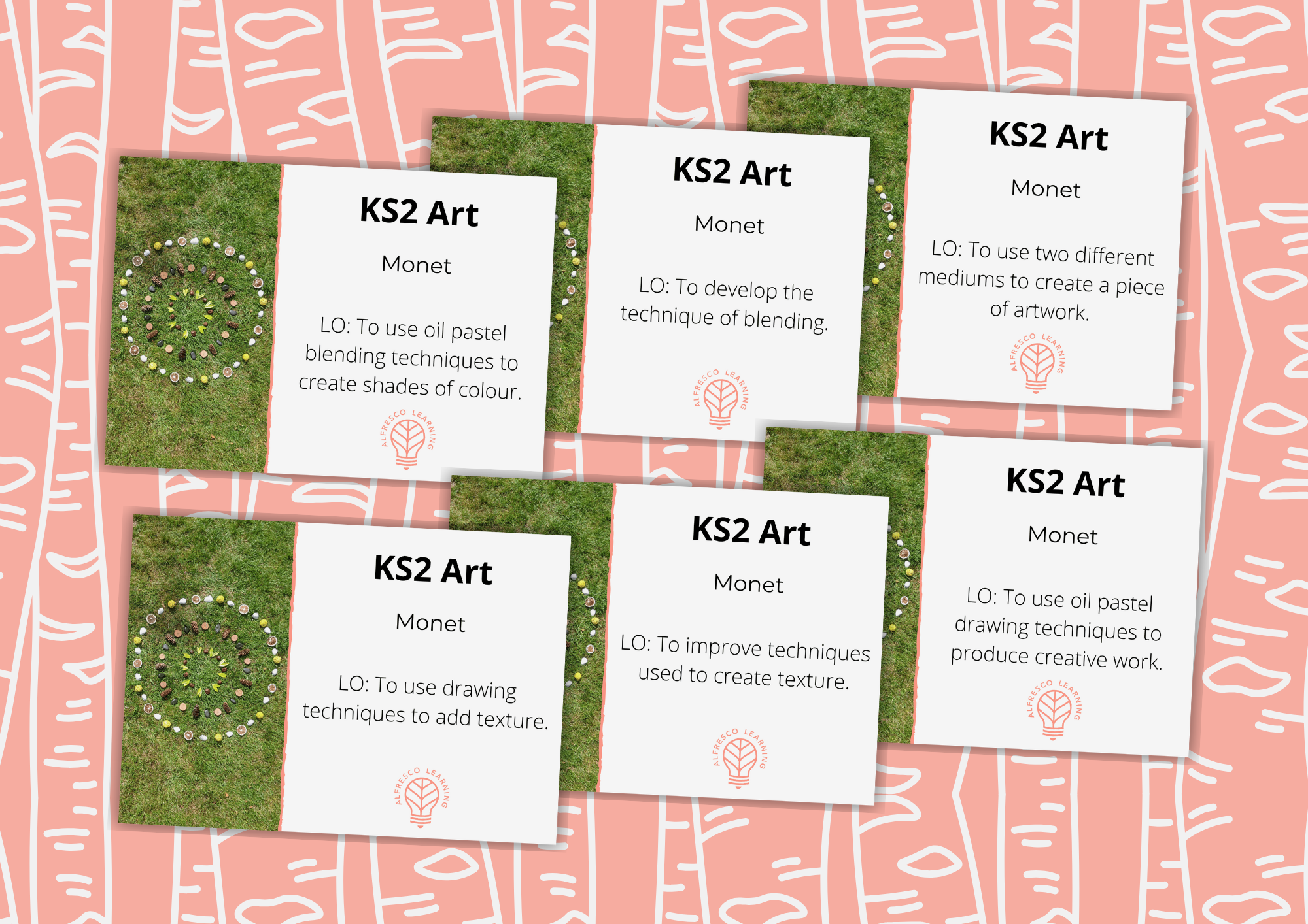 6 outdoor lessons looking at Monet