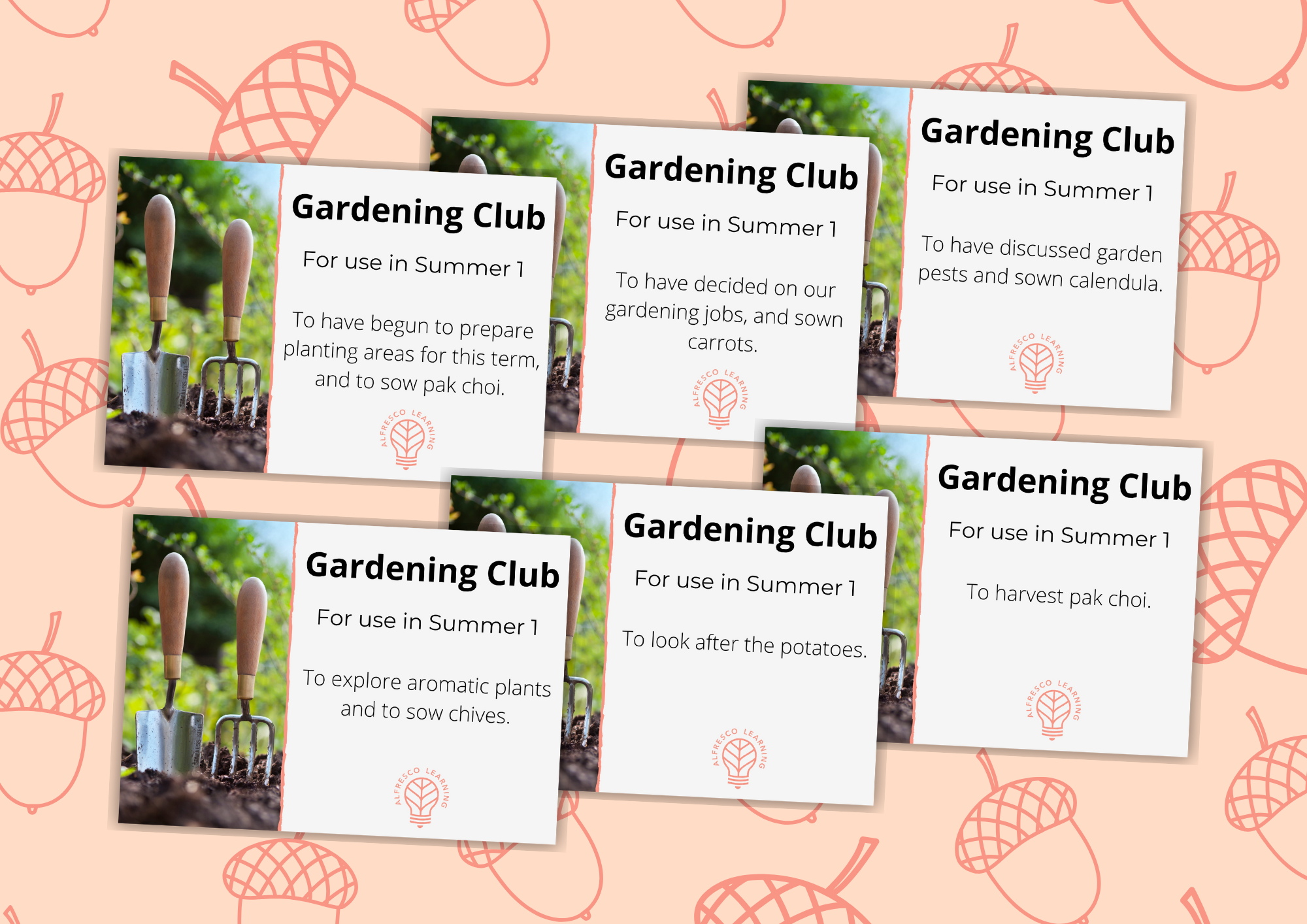 A gardening club guide for teachers