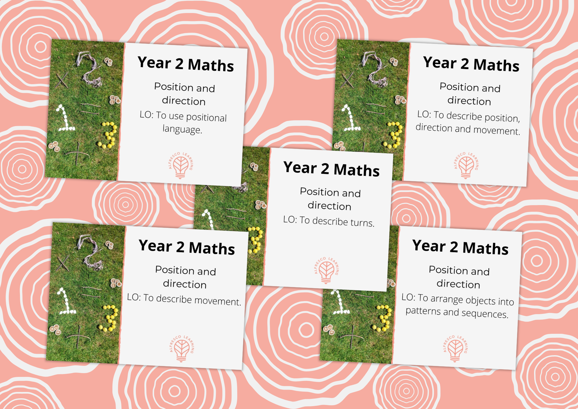 5 outdoor lesson plans for Year 2 Maths - teaching position and direction