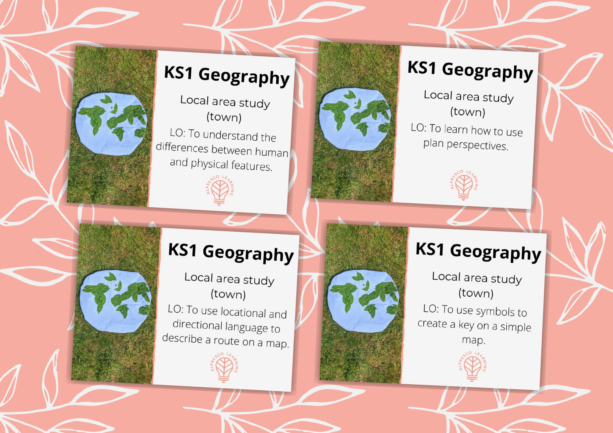 4 outdoor lesson plans for KS1 geography