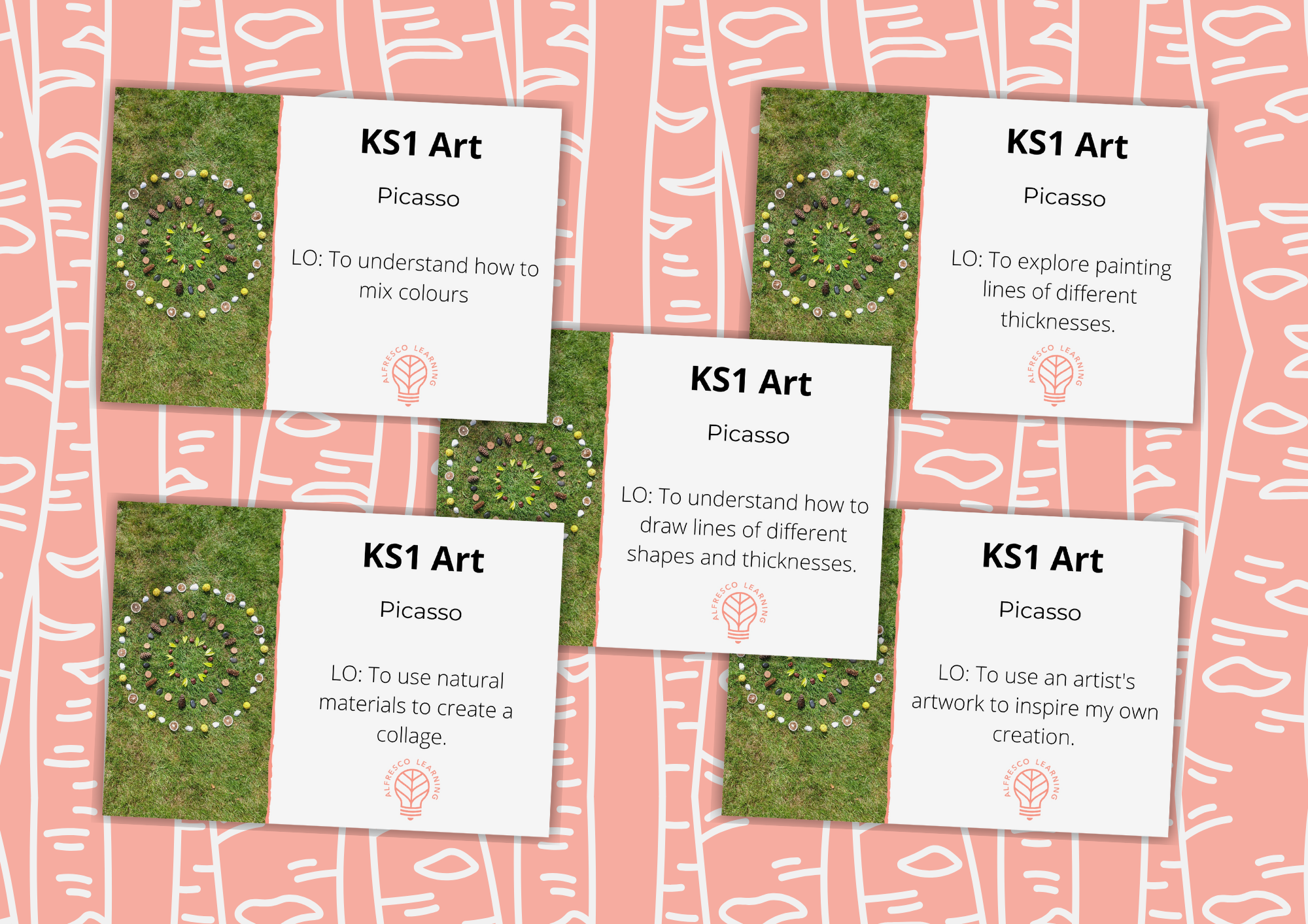 5 outdoor art lessons for exploring Picasso with KS1