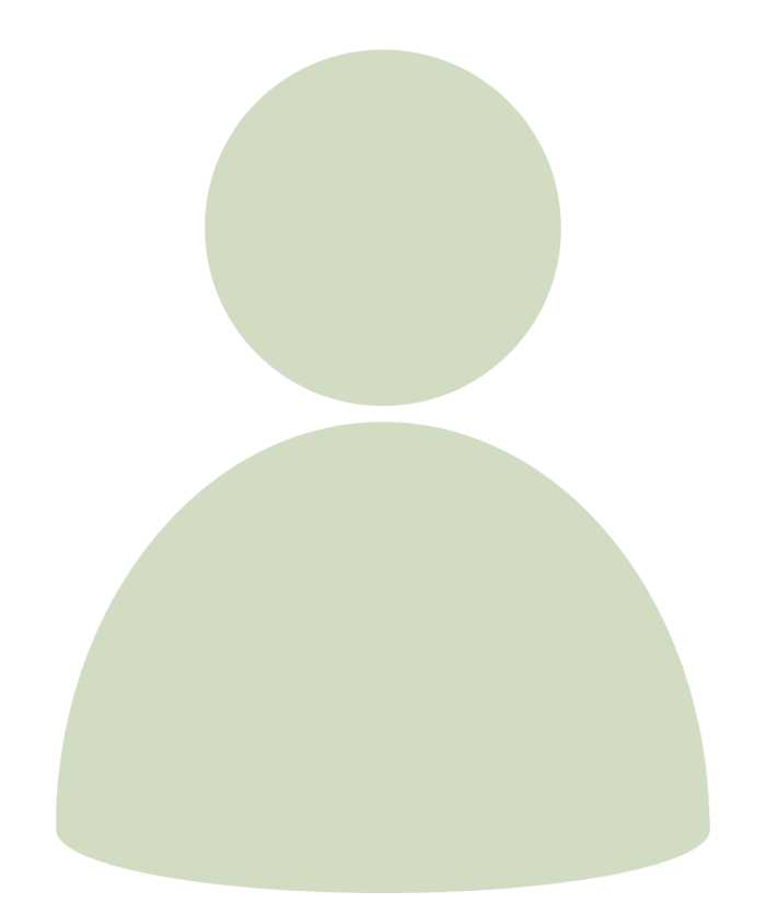 an outline of a person