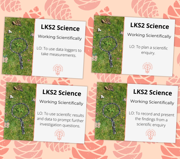 4 outdoor working scientifically lesson plans